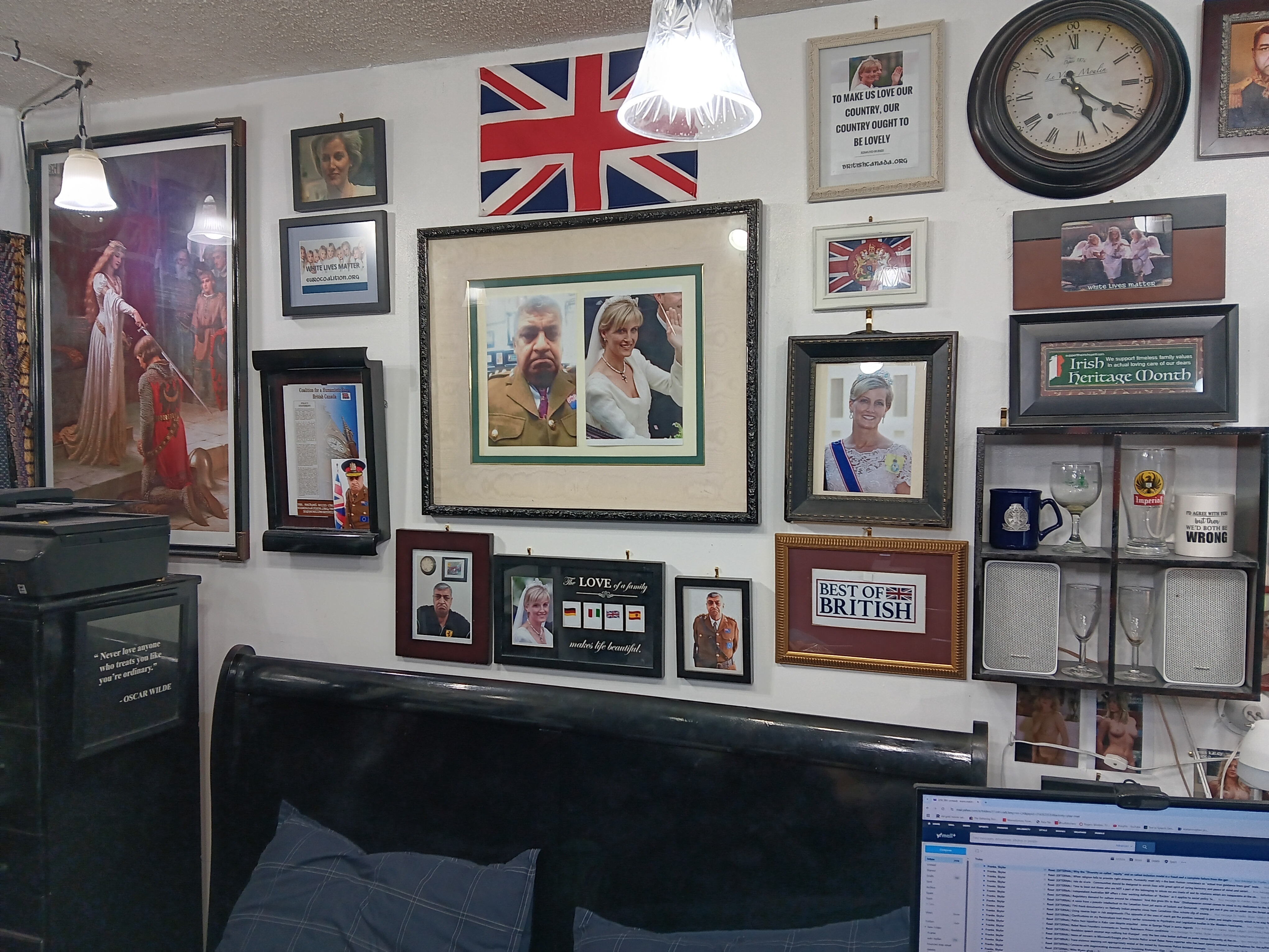 left wall